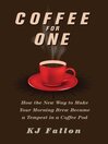 Cover image for Coffee for One